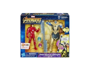 SET DE BATALLA IRON MAN VS THANOS DE AVENGERS: INFINITY WAR