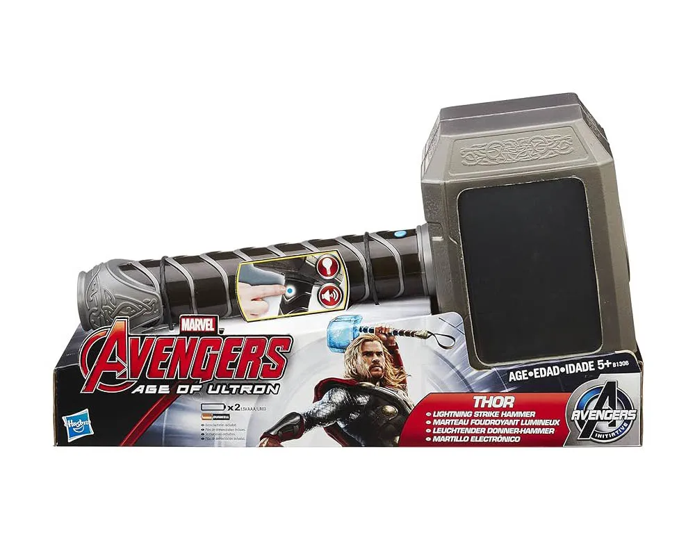MARTILLO DE THOR ELECTRÓNICO DE MARVEL AVENGERS