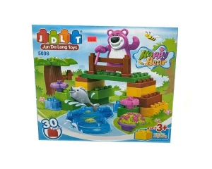SET DE BLOQUES DE CONSTRUCCIÓN JDLT HAPPY BEAR