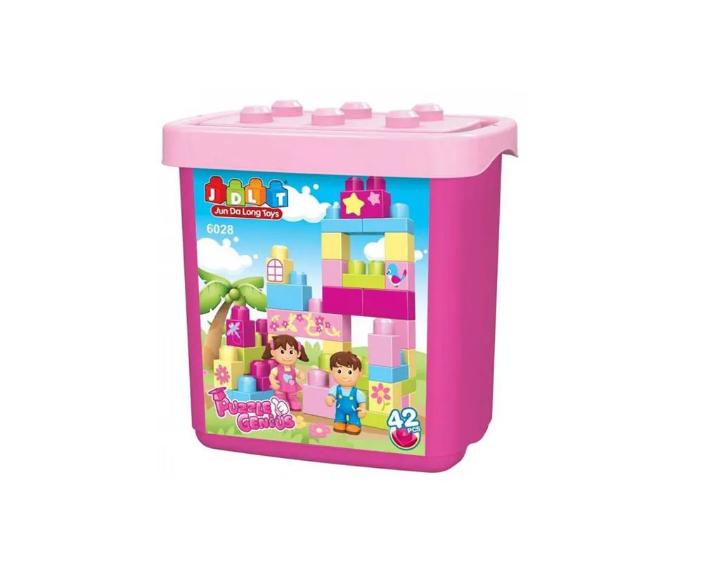 BLOQUES DE CONSTRUCCIÓN JDLT PUZZLE GENIUS