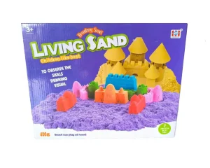 SET DE ARENA MÁGICA MOLDEABLE PARA NIÑOS LIVING SAND