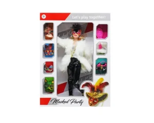 MUÑECA DE MODA MASKED PARTY