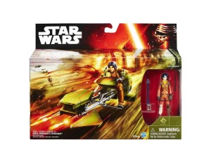 STAR WARS REBELS: SPEEDER DE EZRA BRIDGER CON FIGURA DE ACCIÓN